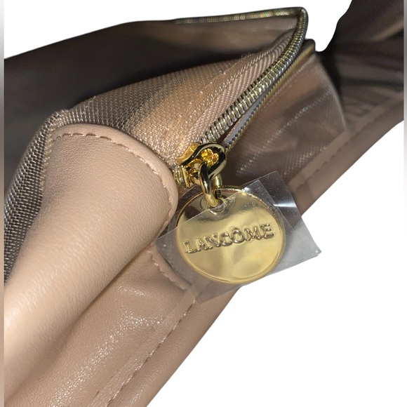 LANCÔME PARIS Trifold Travel Bag Cosmetics-Skin Care-1st Aid-Toiletries NUDE - Picture 4 of 8